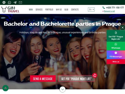 gin travel prague. stag do and hen do in prague. bachelor and bachelorette party in prague. unforgettable experience and unique birthday party ideas.