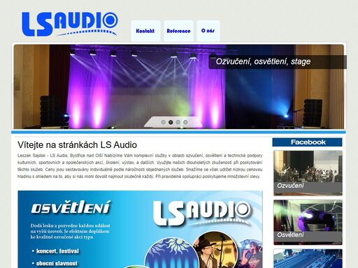 lsaudio - profesionální ozvučení, osvětlení, videostudio, projekce