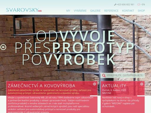 svárovský mb • zámečnictví a kovovýroba