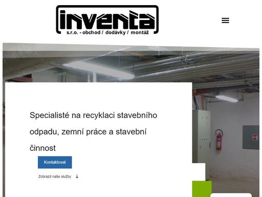 specialisté na recyklaci stavebního odpadu, zemní práce a stavební činnost kontaktovat zobrazit naše služby přehled našich služeb pronájem nemovitostí součá ...