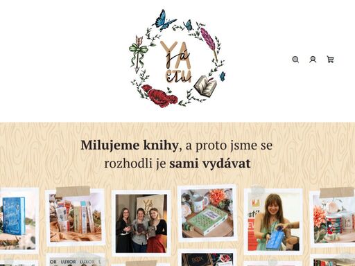 jsme malé české nakladatelství zaměřující se na české autory ya & internetový obchod, ve kterém si můžete zakoupit náš vlastní merch, svíčky a knižní boxy se speciálními edicemi knih od českých autorů.