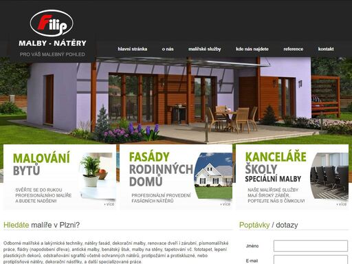 malby filip - malířské služby v plzni a okolí