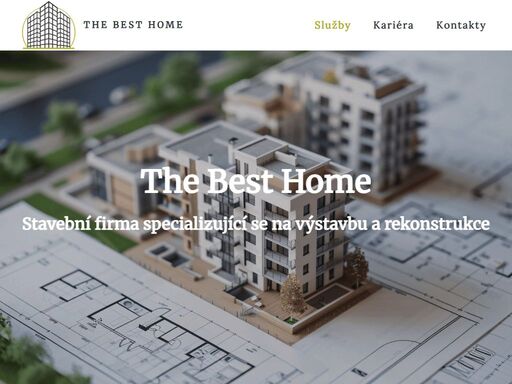 the best home s.r.o. je stavební firma, která nabízí komplexní služby v oblasti výstavby a rekonstrukce komerčních prostor, rodinných domů a bytů.