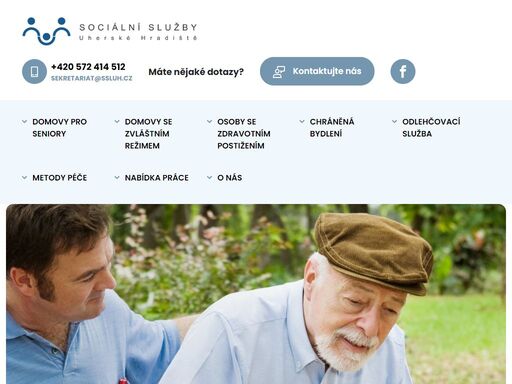 domovy pro seniory a domovy se zvláštním režimem, domovy pro osoby se zdravotním postižením, sociálně terapeutická dílna a chráněné bydlení.