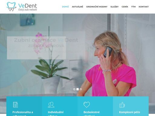 zdravý zub nebolí - klíčem je správná dentální hygiena a pravidelné preventivní prohlídky.