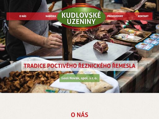 zpracováváme a prodáváme maso i uzeniny.