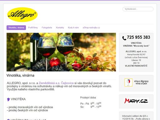 vinotéka, vinárna, liberec