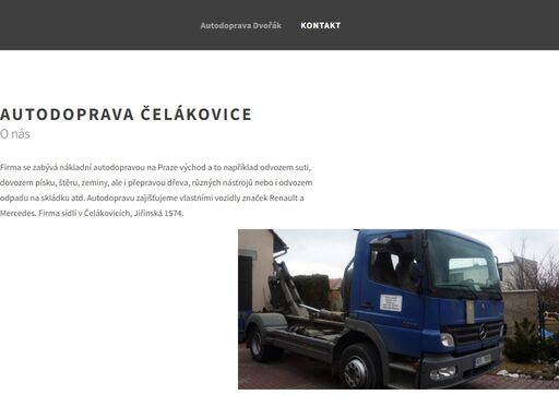 nákladní autodoprava václav dvořák.