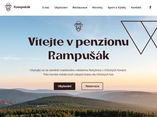 hledáte stylové a komfortní ubytování v orlických horách? navštivte penzion rampušák v rokytnici. rodinný penzion s restaurací, v provozu v zimě i v létě.