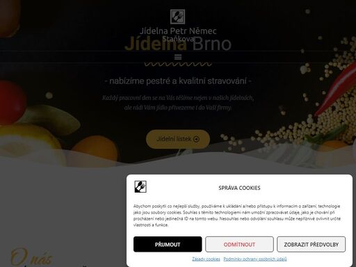 jídelna staňkova, brno ? vaříme obědy pro firmy ? denně připravujeme 5 druhů poledních menu ? zajistíme bezplatný rozvoz jídla pro školy i firmy