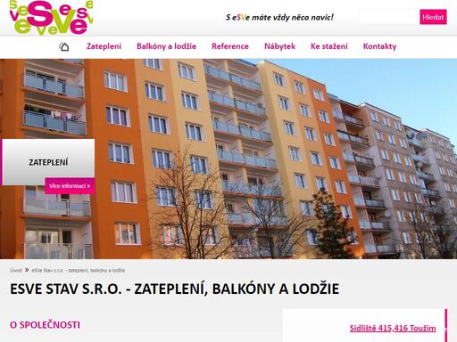 esve - zateplení, balkóny a lodžie