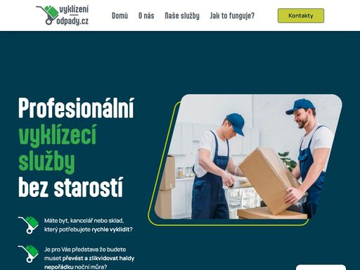 nabízíme vyklízení bytů, kanceláří i skladů, odvoz odpadu a ekologickou likvidaci ve středočeském a plzeňském kraji. rychle, spolehlivě, bez starostí!