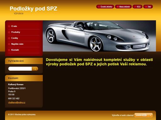 vyrábíme a prodáváme podložky pod spz a škrabky na okna pro automobily. nabízíme potisk podložek pod spz. 