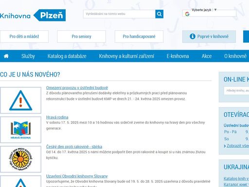 knihovna města plzně