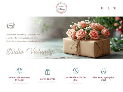 homepage, studio vašandy