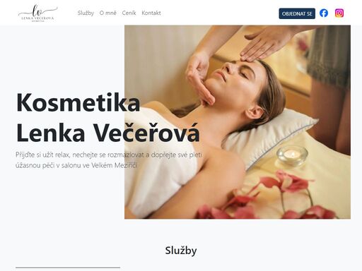 kosmetika lenka večeřová, kosmetika, velké meziříčí, kosmetický salon, krása, beauty, péče kosmetika lenka večeřová