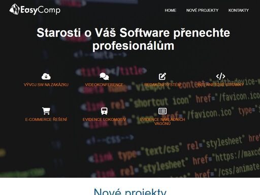 tvorba sw a webových stránek na zakázku