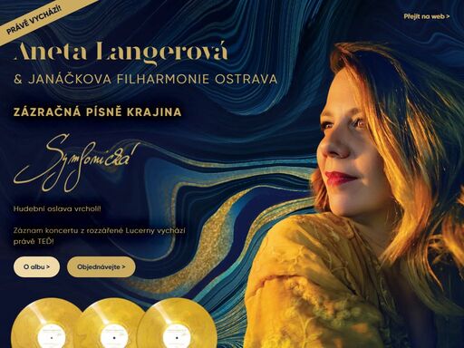 aneta langerová – oficiální web