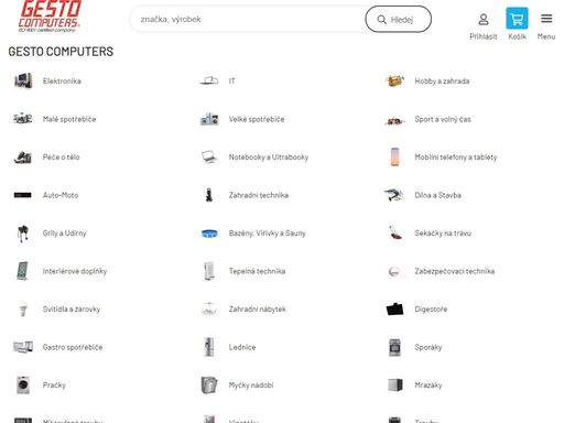 gesto computers | česká firma | it a spotřební elektronika