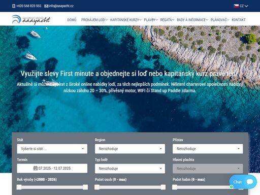pronájem lodí, pronájem jachty, dovolená na jachtě, kapitánské zkoušky, kapitánský kurz, kapitánský průkaz, lodní průkaz nabízíme kompletní servis charterové a jachty charterové dovolené, placený kapitán, kapitánské zkoušky, kurz a licence