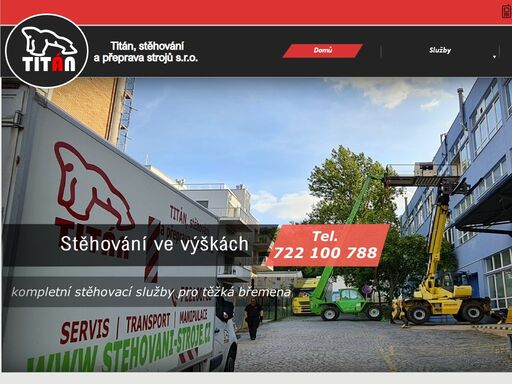 poptáváte stěhování strojů? jsme specializovaná firma na stěhování strojů a veškerých těžkých břemen.tel: 722 100 788
