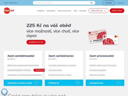 v české republice je více než 57 000 provozoven, kde si díky edenred produktům zpříjemníte den.