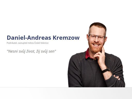 osobní web daniel-andreas kremzow