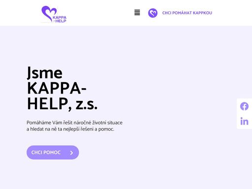 jsme kappa help, poskytujeme pomoc lidem, kteří se dostali do nepříznivé životní situace, vzdělávání a prevence v oblasti rizikového chování, podívejte se na naše služby v městě přerov.