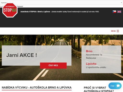autoškola působí v brně a v lipůvce.zajišťujeme přípravu nových žadatelů o řidičské oprávnění, školení řidičů, přezkoušení k vrácení řidičského průkazu