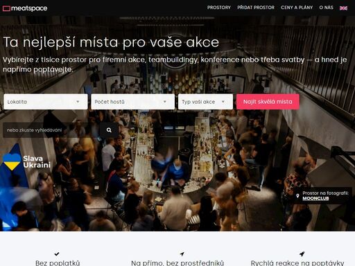 největší katalog prostor v čr. vyberte si zajímavé místo pro vaši firemní nebo soukromou akci a dejte svému eventu styl.