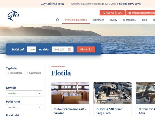 nabízíme pronájem plachetnic pro vaši dovolenou ve středozemním moři. pronájmem to u nás nekončí, jsme vám plně k dispozici. užijte si svou rodinnou dovolenou na jachtě!
