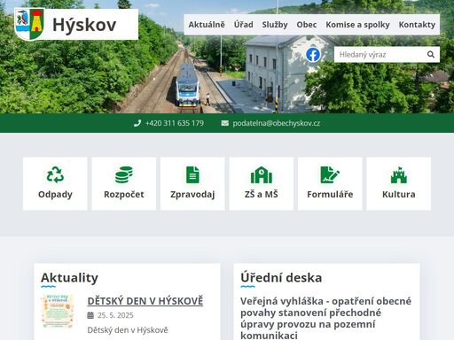 obec hýskov