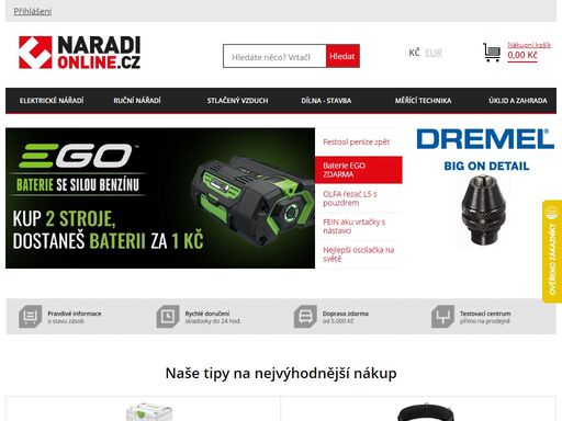 nářadíonline, elektrické ruční nářadí, bosch, dremel, festool, fein, mafell, narex, wera, bessey, olfa, honda, dewalt, schneider, kennedy, ecoflow, expert, fischer, vrtačka, kladivo, pila, vrták, bruska, utahovák, centrála, generátor, akumulátor, domino, šroubovák, klíč, kleště
