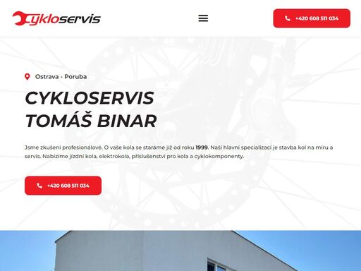 cykloservis tomáš binar. hledáte kvalitní cykloservis v ostravě? navštivte naši prodejnu. nabízíme prodej kol, stavbu kola na zakázku a kompletní servis kola.