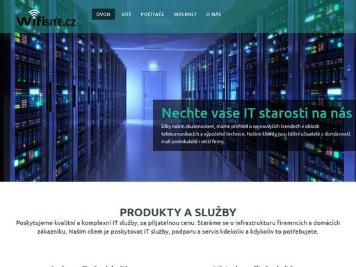 nabídka služeb v oblasti informačních technologií. provádění správy počítačových sítí, internetových služeb . výstavba optických, metalických sítí a jejich dohled.
