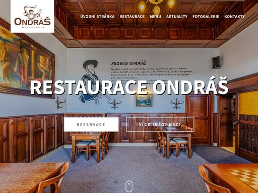 restaurace ondráš sviadnov