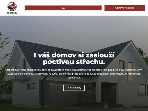zajistíme vše potřebné pro realizaci vaší nové střechy. novou střechu pro vás postavíme bez starostí, odborně a za férovou cenu. o všechno se postaráme za vás.