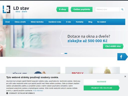 naše společnost ld stav s.r.o.  nabízí dodávku a montáž plastových oken, dveří, rolet, žaluzií, parapetů a příslušenství. kontaktujte nás.