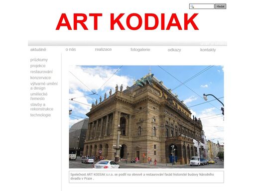 aktuální dění ve společnosti art kodiak s.r.o.