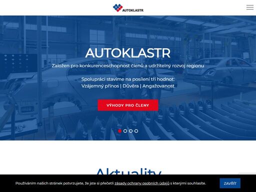 více než 90 členů. podpora konkurenceschopnosti našich členů pro udržitelný rozvoj regionu a celého automobilového průmyslu.