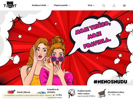 konec nudy v šatníku!. čau! vítej v epicentru boje proti šedi. jsme wow t-shirt a věříme, že život je příliš krátký na obyčejné oblečení.
?naše trička nejsou jen kus látky. jsou to nosiče osobnosti, startéry konverzací a jasný vzkaz světu. a ten vzkaz zní:
?nenos nudu.
?tak se do toho pusť a najdi si to svoje wow,…