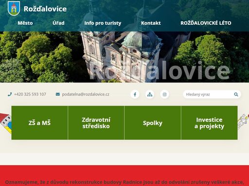 město rožďalovice