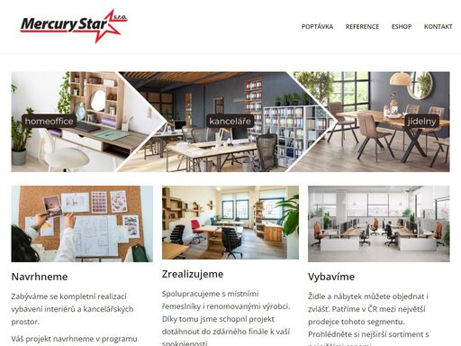 kancelářský nábytek mercurystar s.r.o.: bytový,školní,kovový,kovové skříně,kancelářské židle křesla,stoly