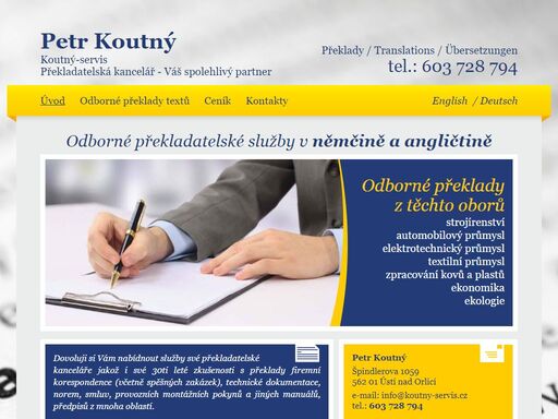 překladatelská kancelář - váš spolehlivý partner