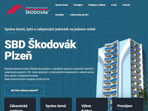 stavební bytové družstvo škodovák, plzeň
