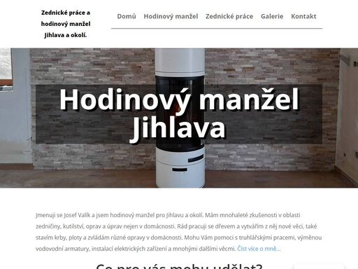 jako hodinový manžel jihlava vám pomohu s úpravami nebo opravami v domácnosti, stačí mi zavolat. nabízím kvalitní práci za rozumné ceny.