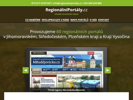 regionální portály cz – dáváme regionům obsah