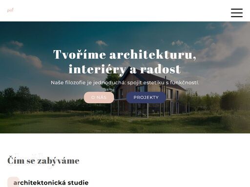 jsme dvě, architektka a projektantka, které sdílejí vášeň pro kreativní a funkční design. věříme, že architektura není jen o vytváření funkčních a krásných staveb, ale také o tom, jak prostor ovlivňuje naše každodenní životy a emoce.