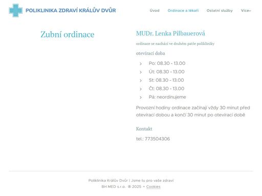 poliklinika králův dvůr, neurologie  králův dvůr, chirurgie  králův dvůr, ortopedie  králův dvůr, lékař  králův dvůr, zubař  králův dvůr, gynekologie  králův dvůr, psychiatrie  králův dvůr, rentgen  králův dvůr, akupunktura  králův dvůr, rehabilitace poliklinika králův dvůr - ordinace a lékaři