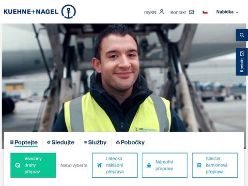s přibližně 81 000 zaměstnanci ve skoro 1 300 pobočkách ve více jak 100 zemích, kuehne+nagel group je jednou z vůdčích logistických společností světa. její silná pozice na trhu spočívá v námořní a letecké přepravě, kontraktní logistice a silniční přepravě, s jasným zaměřením na segmenty s vysokou přidanou hodnotou, jakými jsou například na it technologiích založená integrovaná logistická řešení.